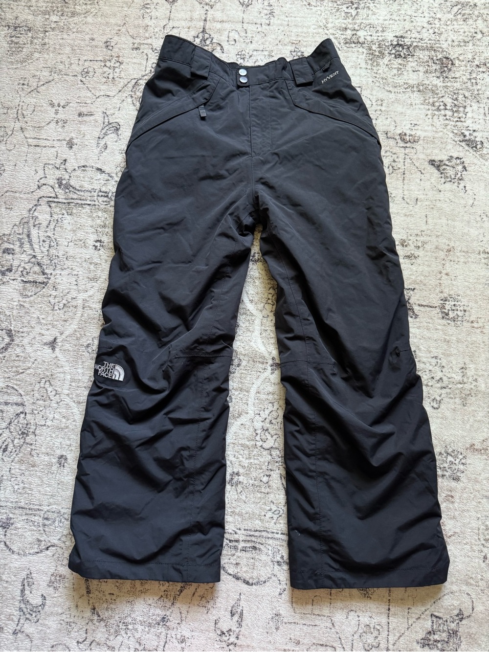 The North Face Boys Black Waterproof Snow Pants